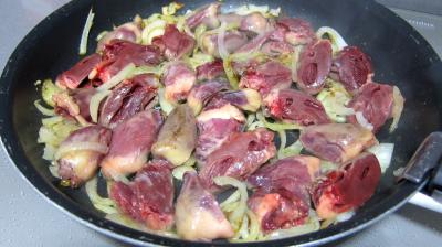Crêpes farcies aux coeurs de dinde - 4.3