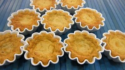 Dessert avec alcool : Ramequins de flans butternut