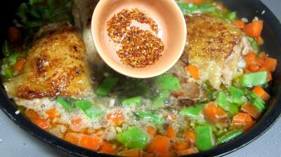 Recette Poulet aux carottes