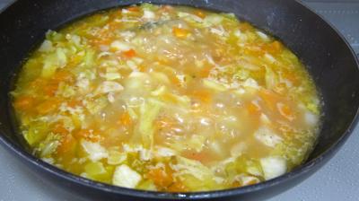 Recette Soupe de légumes aux navets