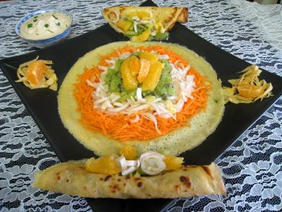 Image : recette Salade de kiwis et sa sauce à la noix de coco
