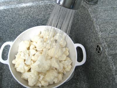 Chou-fleur et riz aux saucisses - 1.3