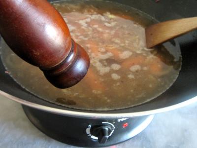 Chou-fleur et riz aux saucisses - 6.4