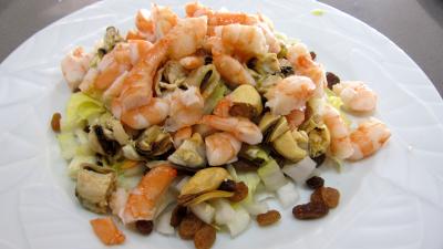 Endives et orange, mandarine en salade - 2.3