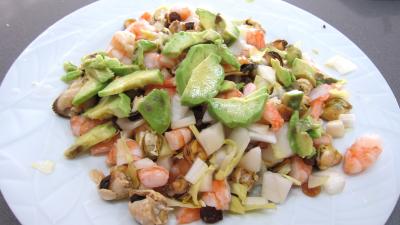Endives et orange, mandarine en salade - 3.4