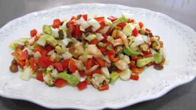 Recette Endives et orange, mandarine en salade