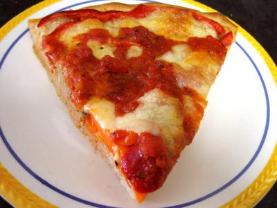 Recette Pizza aux artichauts et mozzarella