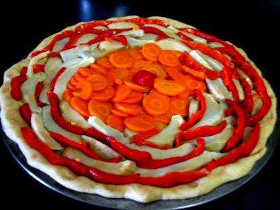 Pizza aux artichauts et mozzarella - 9.3