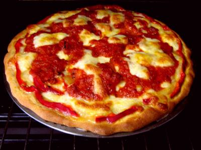 Pizza aux artichauts et mozzarella - 10.3