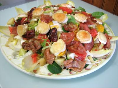 Fromages : Salade aux restes de pommes de terre vapeur et chèvre