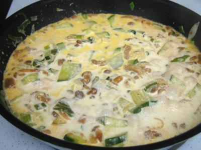 Recette Oeufs au plat aux girolles