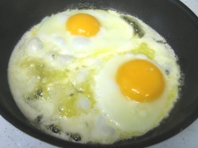 Oeufs au plat aux girolles - 7.3