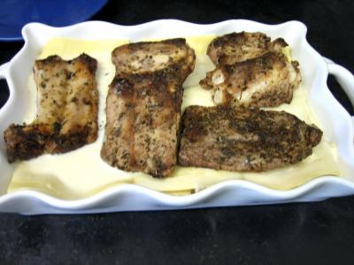 Restes de travers de porc à l'aubergine - 13.4