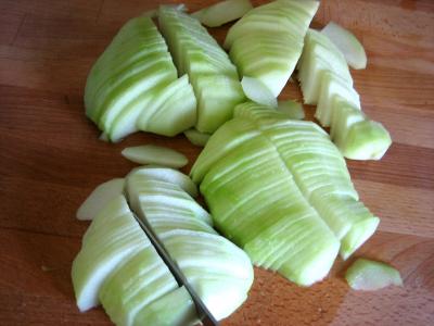 Noix de Saint-Jacques aux chayottes - 5.2
