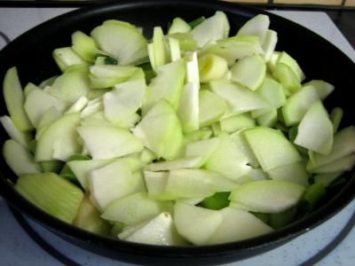 Recette Noix de Saint-Jacques aux chayottes