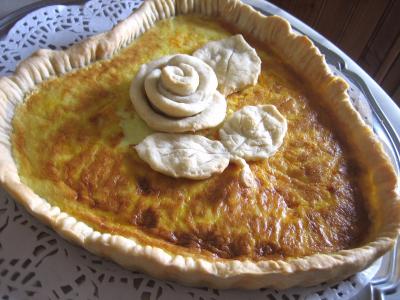 Cuisine diététique : Tarte au roquefort