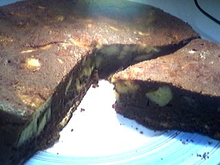 Recette Gâteau au chocolat et aux bananes