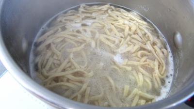 Tagliatelle au poivron et champignons - 7.3