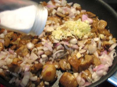 Pommes de terre et patates douces aux cèpes - 6.2