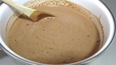 Crème anglaise au chocolat - 3.3