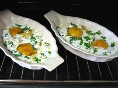 Oeufs cocotte au Saint-Agur - 6.2