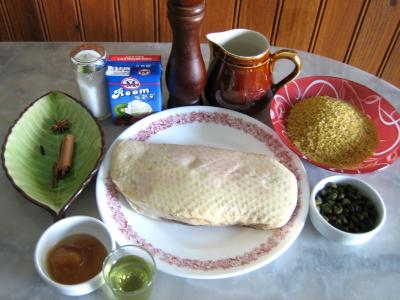 Ingrédients pour la recette : Magret et sa sauce à la chartreuse verte