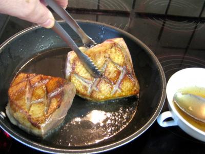 Magret et sa sauce à la chartreuse verte - 9.1