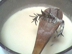 Pudding de romarin aux poires - 2.3