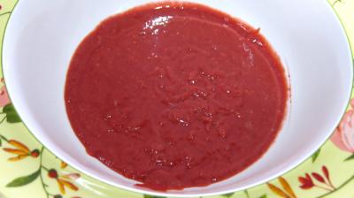 Recette Coeurs de semoule aux framboises