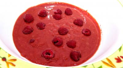 Coeurs de semoule aux framboises - 9.2