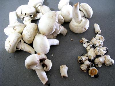 Pintade à la purée de maïs et champignons - 5.1