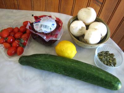 Ingrédients pour la recette : Salade de betterave rouge