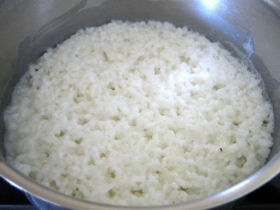 Gâteau de riz farci et sa salade de fruits - 1.4
