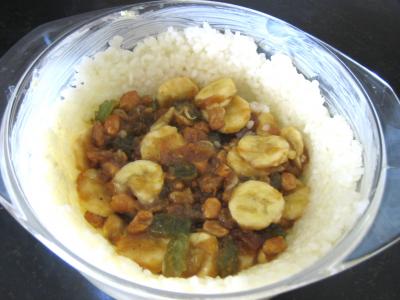 Gâteau de riz farci et sa salade de fruits - 6.2