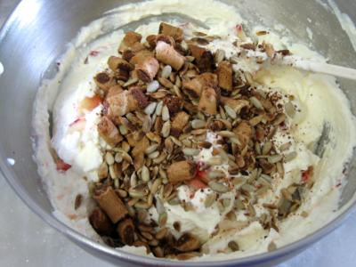 Mousse au fromage blanc aux pêches - 8.1