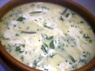 Image : recette Velouté crémeux aux herbes