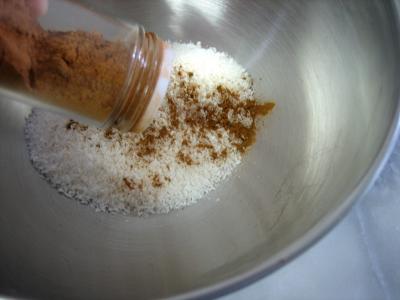 Gâteau "cococitron" et sa crème de poire - 8.1