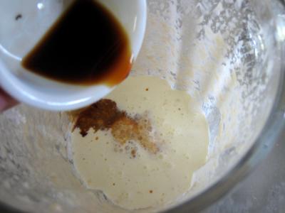 Gâteau "cococitron" et sa crème de poire - 11.2