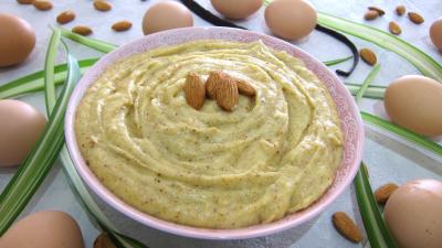 Image : recette Crème pâtissière aux amandes