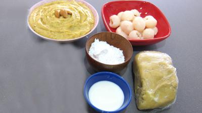 Ingrédients pour la recette : Chaussons aux litchis