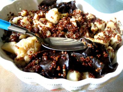 Recettes rapides : Assiette de quinoa et chou-fleur