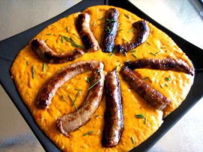 La cuisine des grand-mères : Plat de purée de poivrons rouges