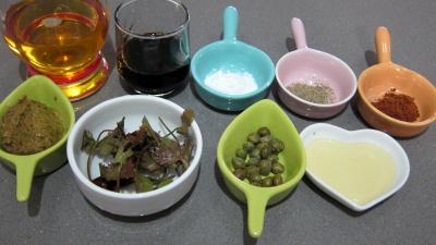Ingrédients pour la recette : Sauce aux câpres minceur