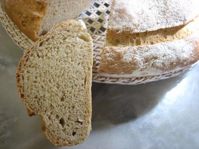 Recette Pain en couronne à la poolish