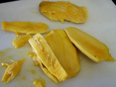 Fraises et mangue au caramel - 5.3