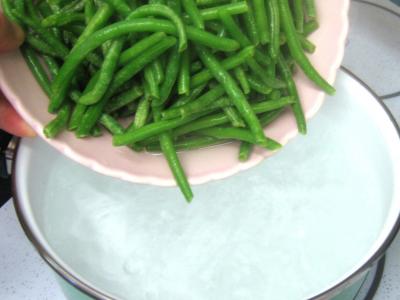 Foie de veau aux haricots verts - 1.2