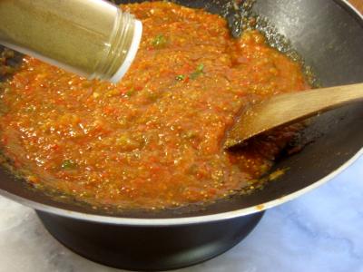 Chutney aux poivrons - 11.2