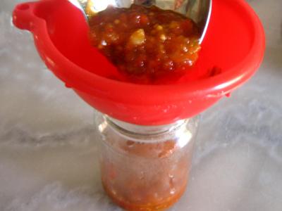 Chutney aux poivrons - 12.2