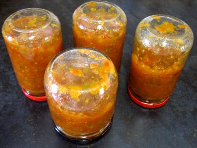 Chutney aux poivrons - 13.2
