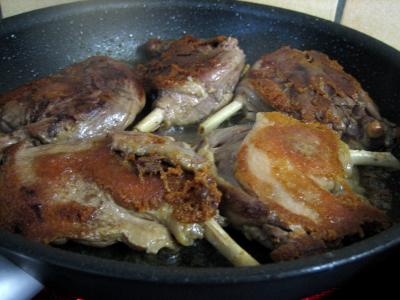 Confit de canard sauce gorgonzola - 3.2
